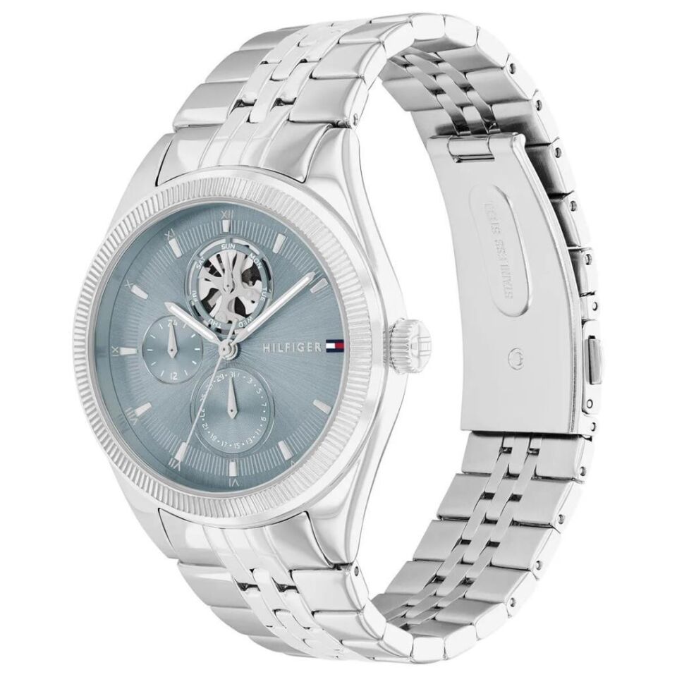 Tommy Hilfiger TH1782714 Quartz Çelik Gri Mavi Kadran 38 mm Kadın Kol Saati
