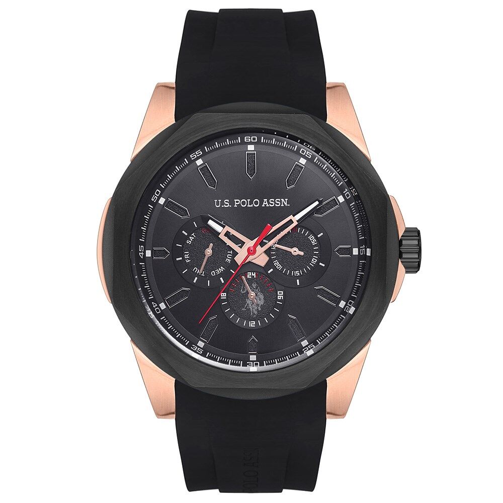 U.s Polo Assn. USPA1006-03 47 mm Silikon Kordonlu Erkek Kol Saati