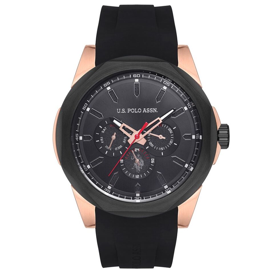U.s Polo Assn. USPA1006-03 47 mm Silikon Kordonlu Erkek Kol Saati