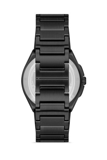 Ferro F11498AWT-G Quartz Çelik Siyah 43 mm Erkek Kol Saati