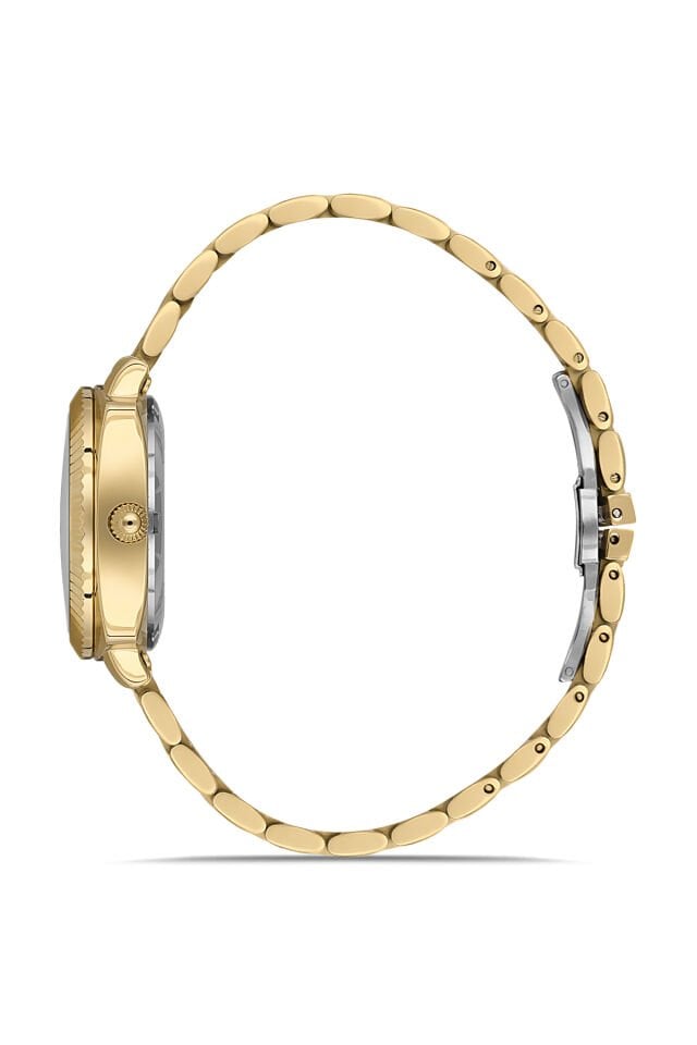 Ferro FL21625AWT-B Quartz Çelik Altın Rengi 32 mm Kadın Kol Saati