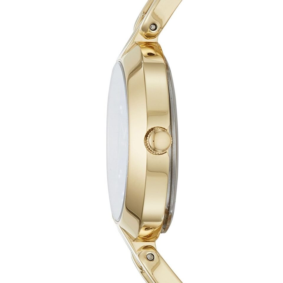 Fossil FBQ3852 Quartz Çelik Altın Rengi Beyaz 32 mm Kadın Kol Saati