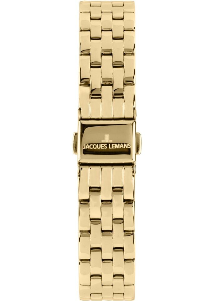 Jacques Lemans Milano 1-2212H Quartz Çelik+Seramik Altın Rengi Kırmızı Kadran 32 mm Kadın Kol Saati