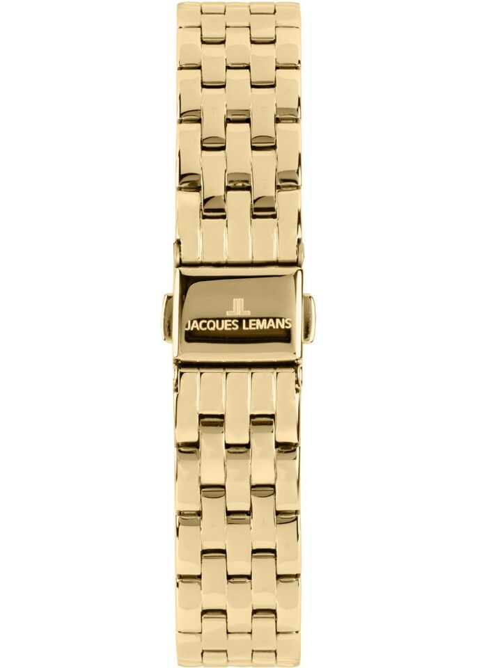 Jacques Lemans Milano 1-2212H Quartz Çelik+Seramik Altın Rengi Kırmızı Kadran 32 mm Kadın Kol Saati