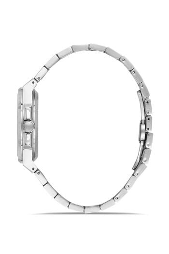 Ferro F11500AWT-A6 Quartz Çelik Gri Yeşil Kadran 42 mm Erkek Kol Saati