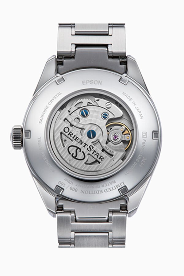 Orient Star RE-BX0002S00B Kurmalı Otomatik Çelik Gri Safir Kristal 10 ATM 40 mm Erkek Kol Saati