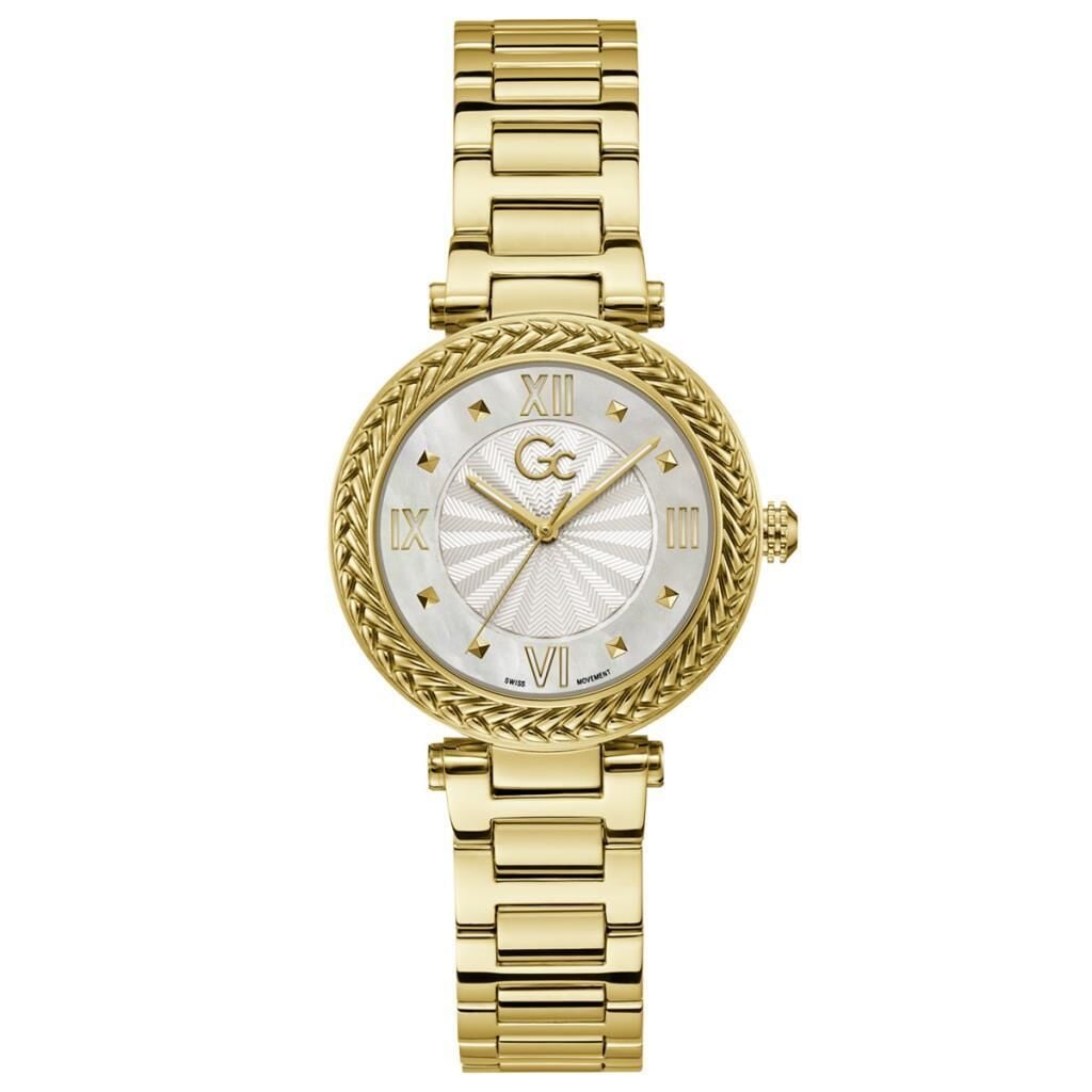Gc GCZ41001L1MF Quartz Çelik Altın Rengi 10 ATM 34 mm Kadın Kol Saati