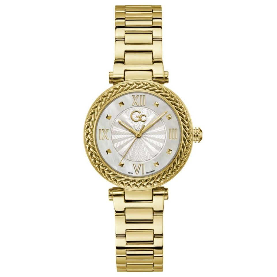 Gc GCZ41001L1MF Quartz Çelik Altın Rengi 10 ATM 34 mm Kadın Kol Saati