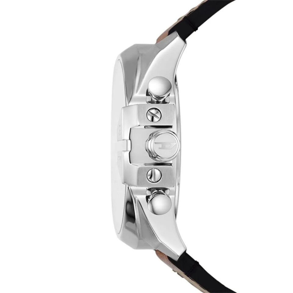 Diesel DZ4657 Quartz Deri Kahverengi Mavi Kadran 10 ATM 51 mm Erkek Kol Saati