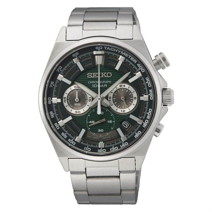Seiko SSB405P 41 mm Gri Kronolu Çelik Erkek Kol Saati