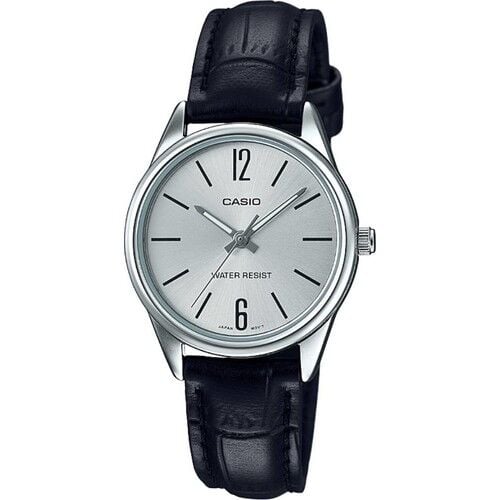 Casio LTP-V005L-7BUDF Quartz Deri Siyah 28 mm Kadın Kol Saati