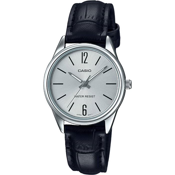 Casio LTP-V005L-7BUDF Quartz Deri Siyah 28 mm Kadın Kol Saati