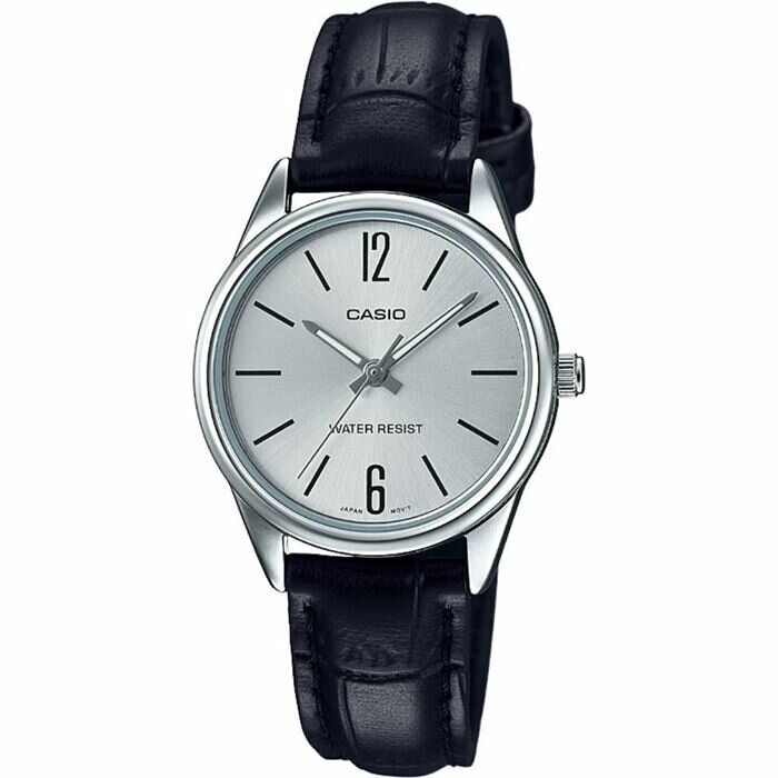 Casio LTP-V005L-7BUDF Quartz Deri Siyah 28 mm Kadın Kol Saati
