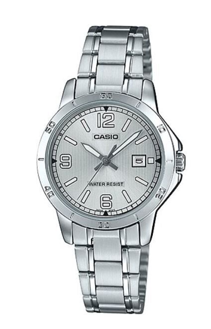 Casio LTP-V004D-7B2UDF Quartz Çelik Gri 30 mm Kadın Kol Saati