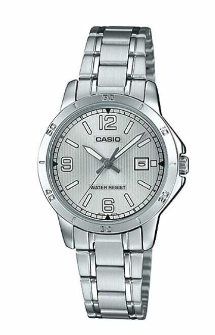 Casio LTP-V004D-7B2UDF Quartz Çelik Gri 30 mm Kadın Kol Saati