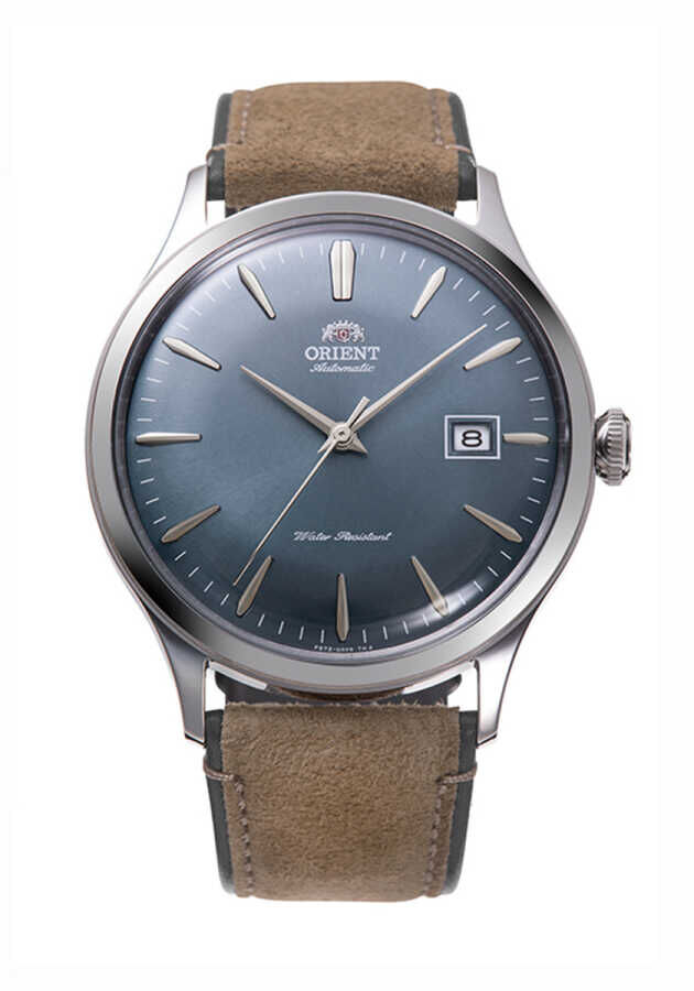 Orient RA-AC0P03L10B Otomatik Deri Kahverengi Kristal Cam 42 mm Erkek Kol Saati