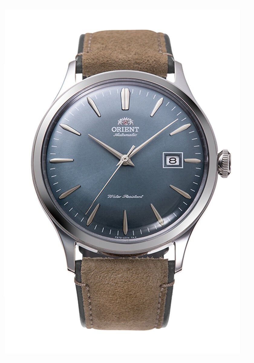 Orient RA-AC0P03L10B Otomatik Deri Kahverengi Kristal Cam 42 mm Erkek Kol Saati
