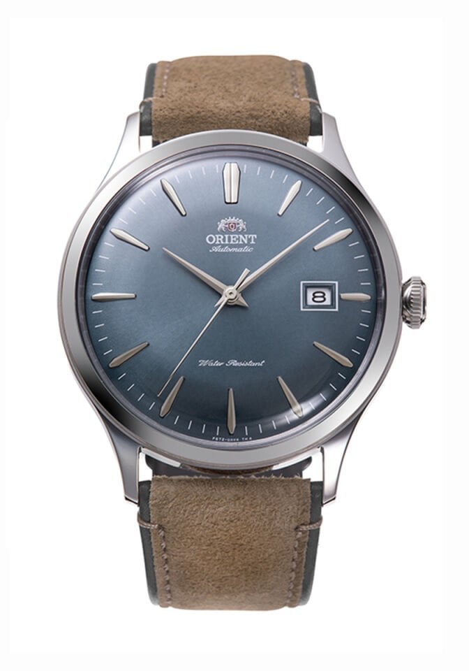 Orient RA-AC0P03L10B Otomatik Deri Kahverengi Kristal Cam 42 mm Erkek Kol Saati