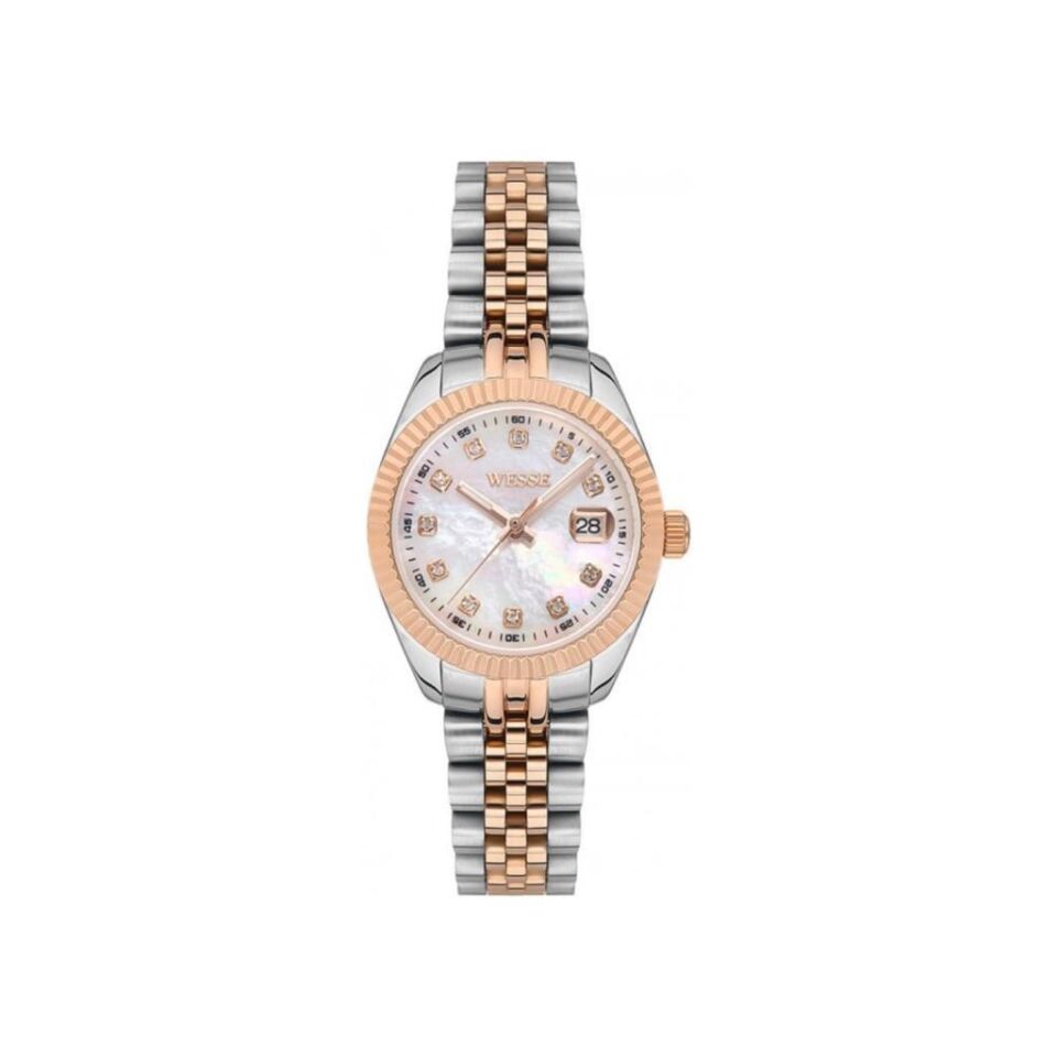 Wesse WWL302804 Quartz Çelik Rose/Gri 32 mm Kadın Kol Saati