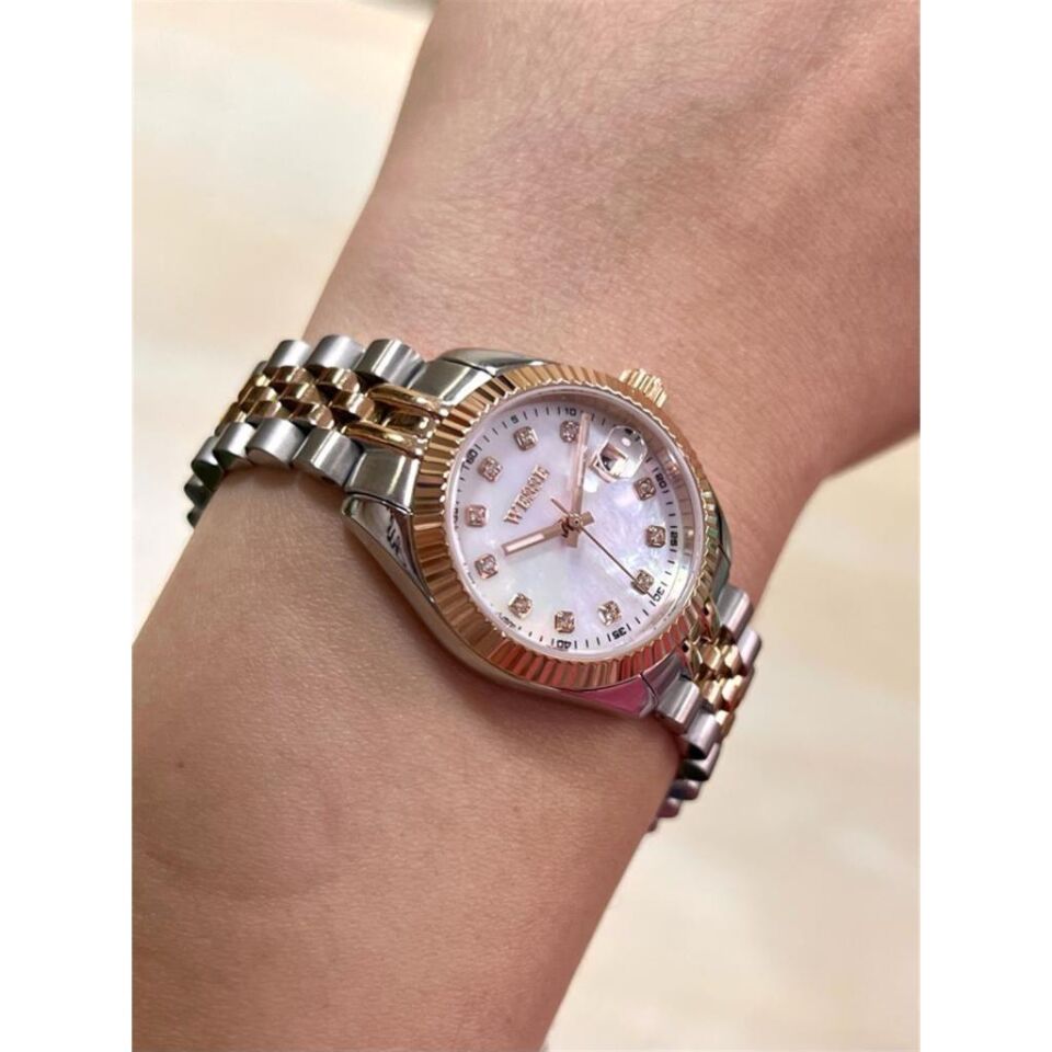 Wesse WWL302804 Quartz Çelik Rose/Gri 32 mm Kadın Kol Saati