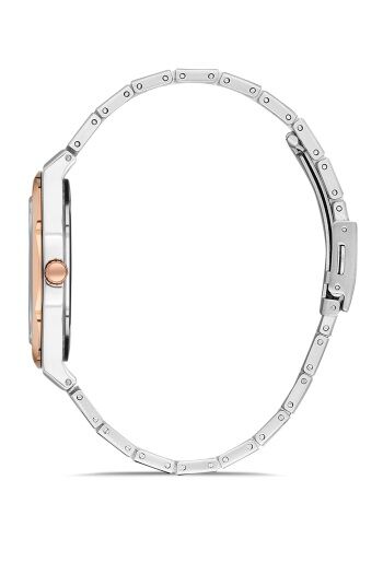 Ferro 41 mm Rose ve Gümüş Çelik Kordon Erkek Kol Saati F40092A-E F40092A-E