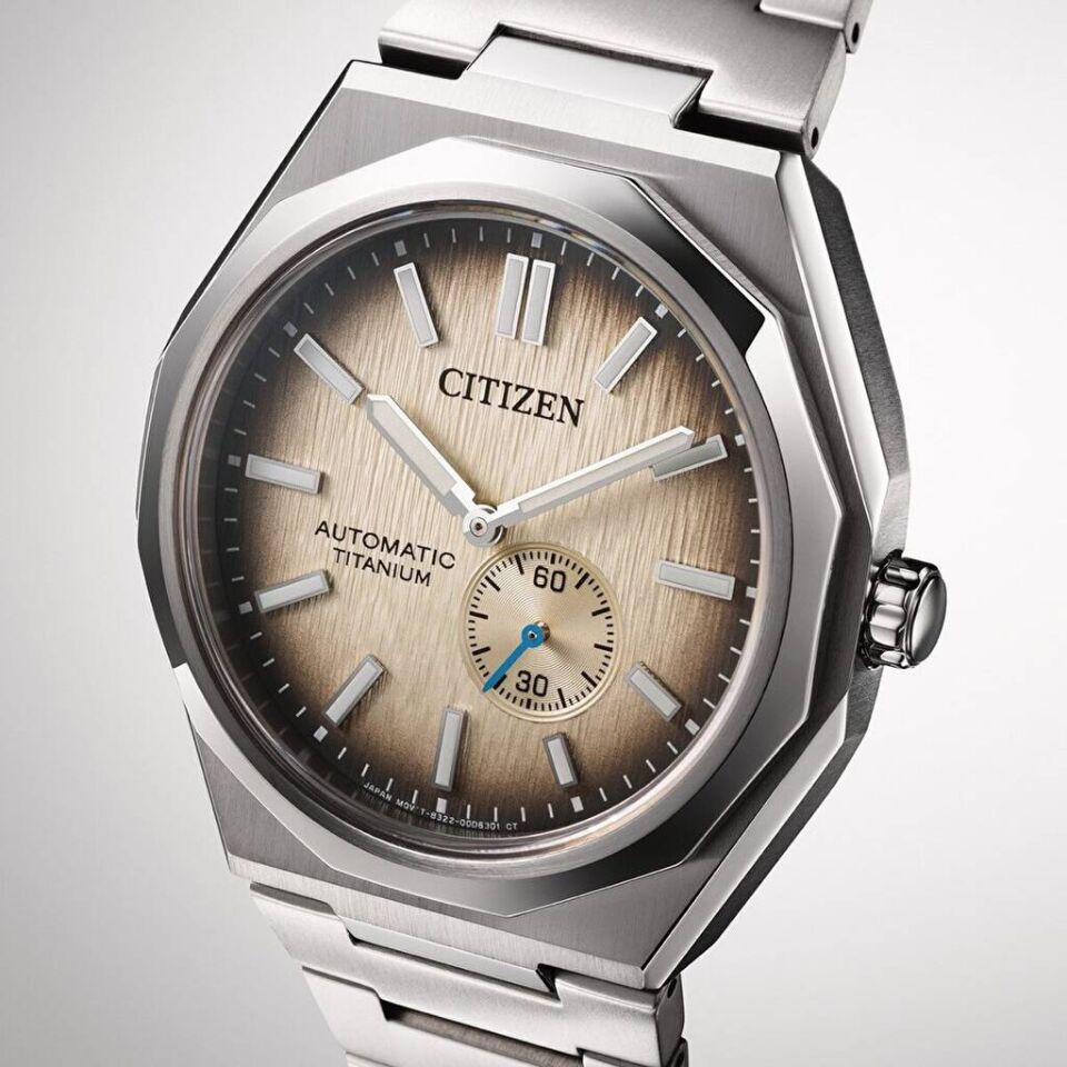 Citizen NK5020-58P Zenshin 60 Super Titanium Small Seconds - Copper Otomatik Erkek Kol Saati