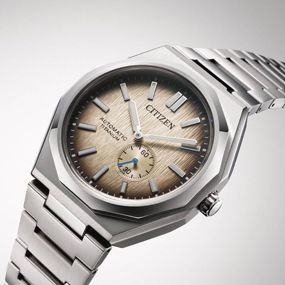 Citizen NK5020-58P Zenshin 60 Super Titanium Small Seconds - Copper Otomatik Erkek Kol Saati