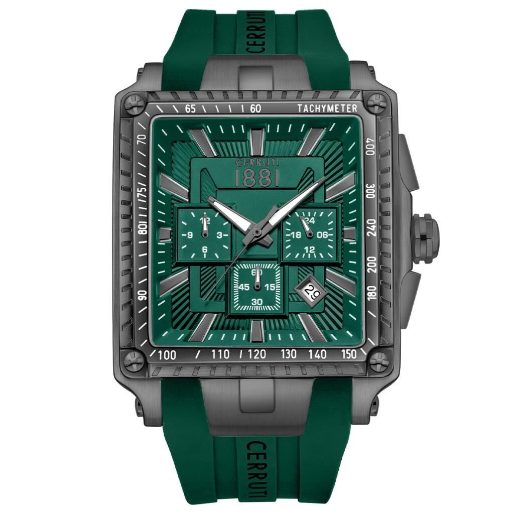 Cerruti 1881 CIWGO0018504 43 mm Yeşil Erkek Kol Saati