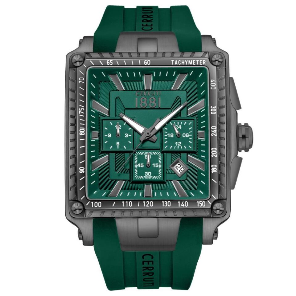 Cerruti 1881 CIWGO0018504 43 mm Yeşil Erkek Kol Saati