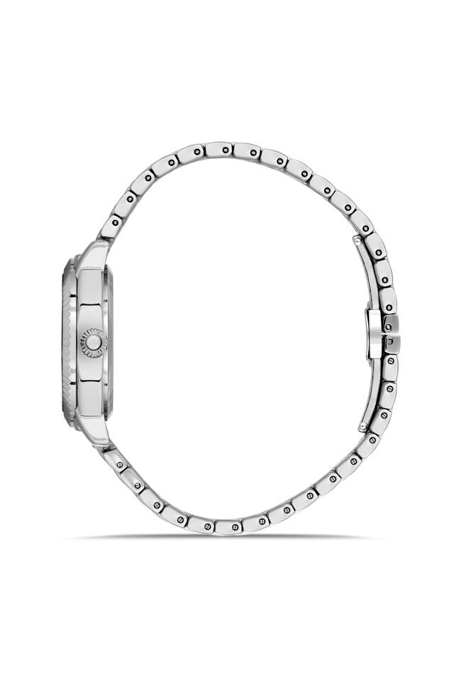 Ferro FL21632AWT-A15 Quartz Çelik Gri Turkuaz Kadran 32 mm Kadın Kol Saati