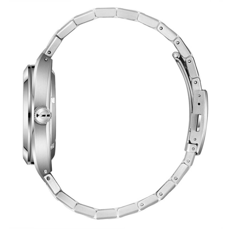 Quantum QMG1256.370 Otomatik Çelik Gri Yeşil Kadran Safir Cam 10 ATM 41 mm Erkek Kol Saati