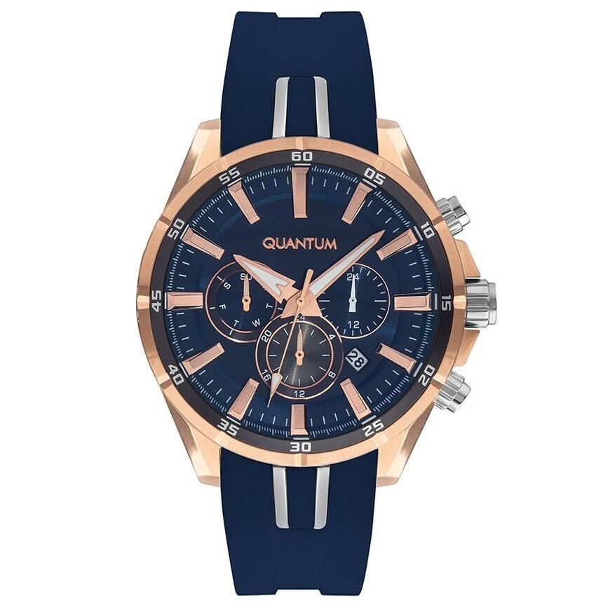 Quantum PWG909.499 46 mm Lacivert Erkek Kol Saati