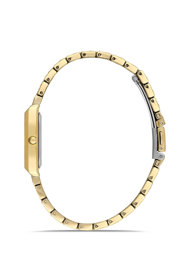 Ferro FL21599AWT-B Quartz Çelik Altın Rengi 22 mm Kadın Kol Saati