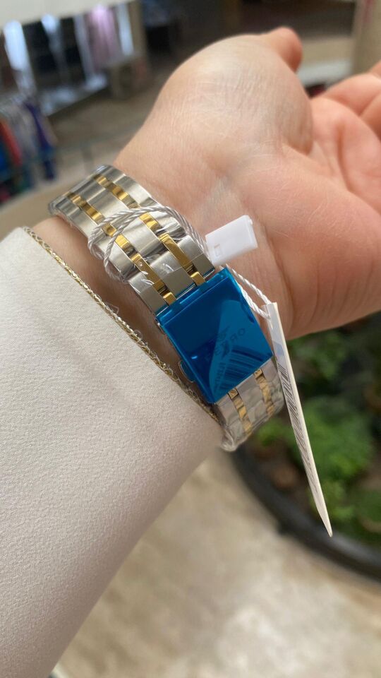 Ferro Quartz Çelik Altın/Gri 32 mm Kadın Kol Saati