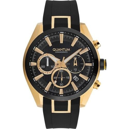 Quantum PWG910.151 44 mm Siyah Erkek Saat