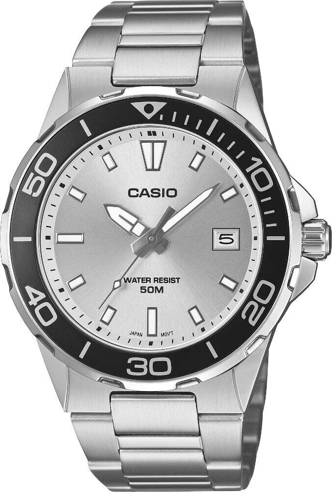 Casio MTD-145D-7AVDF Quartz Çelik Gri 43 mm Erkek Kol Saati