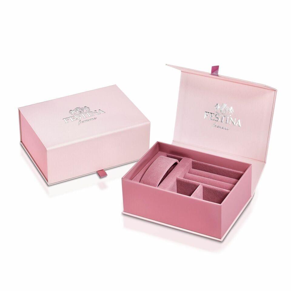 Festina F20494/8 Mademoıselle Quartz Çelik Gri Mavi Kadran 30 mm Kadın Kol Saati