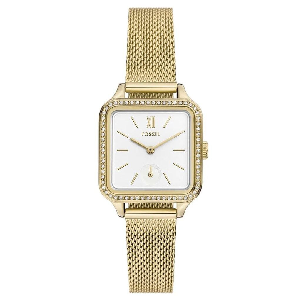 Fossil FBQ3972 Quartz Çelik Hasır 28 mm Kadın Kol Saati