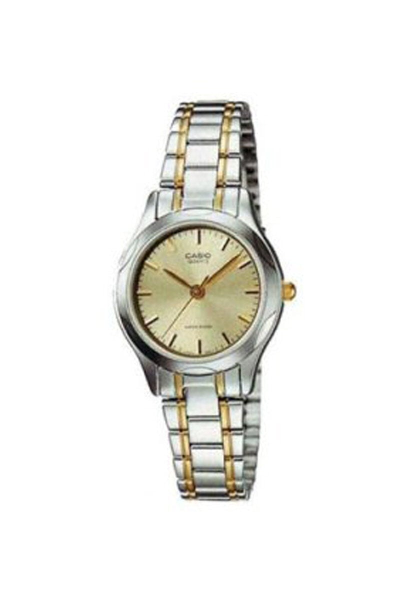Casio LTP-1275SG-9AD Quartz Çelik Gri Altın Sarısı 25 mm Kadın Kol Saati