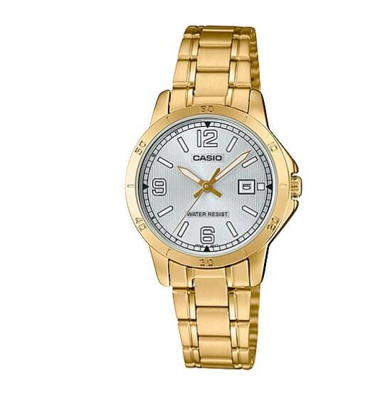 Casio LTP-V004G-7B2UDF Quartz Çelik Altın Rengi 30 mm Kadın Kol Saati
