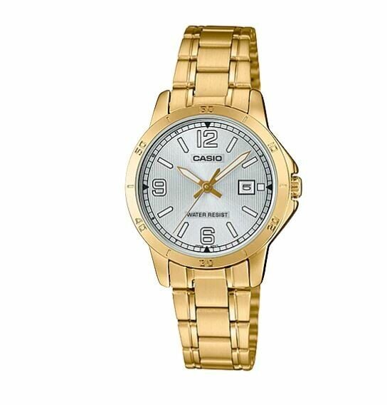 Casio LTP-V004G-7B2UDF Quartz Çelik Altın Rengi 30 mm Kadın Kol Saati