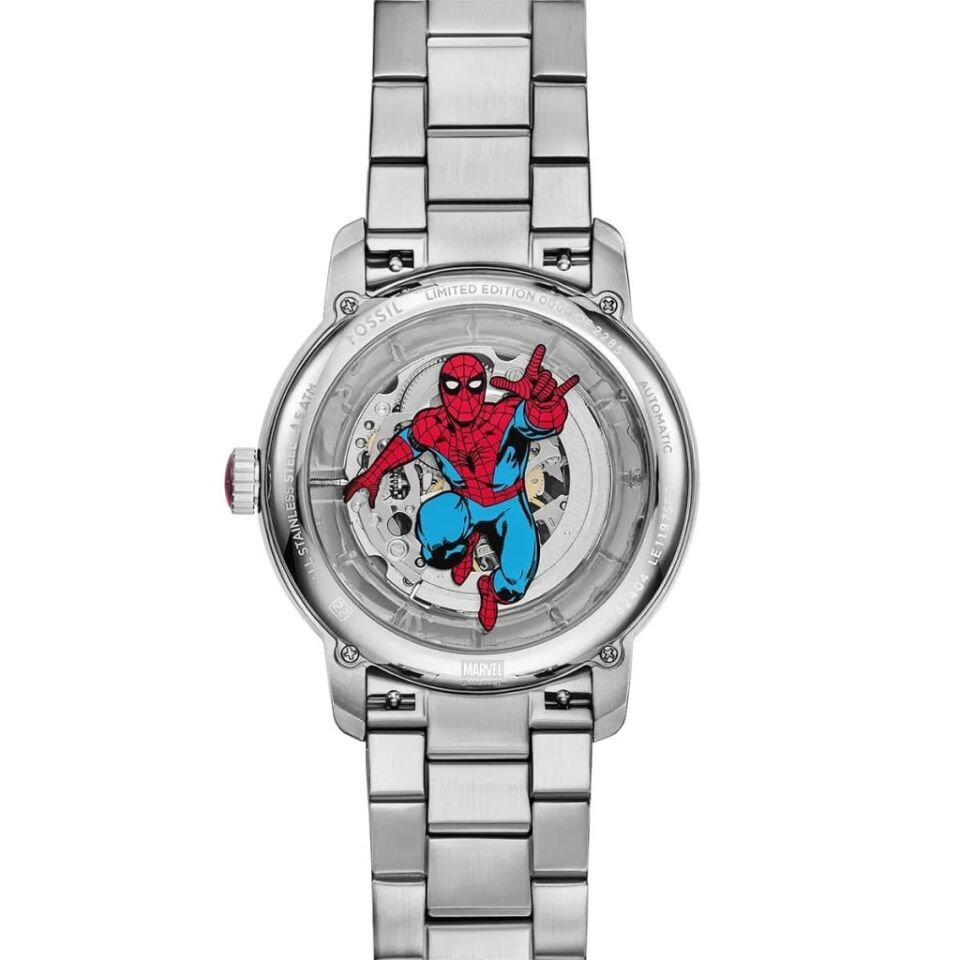 Fossil FLE1197SET Marvel x Fossil Limited Edition SPIDER-MAN Erkek Kol Saati