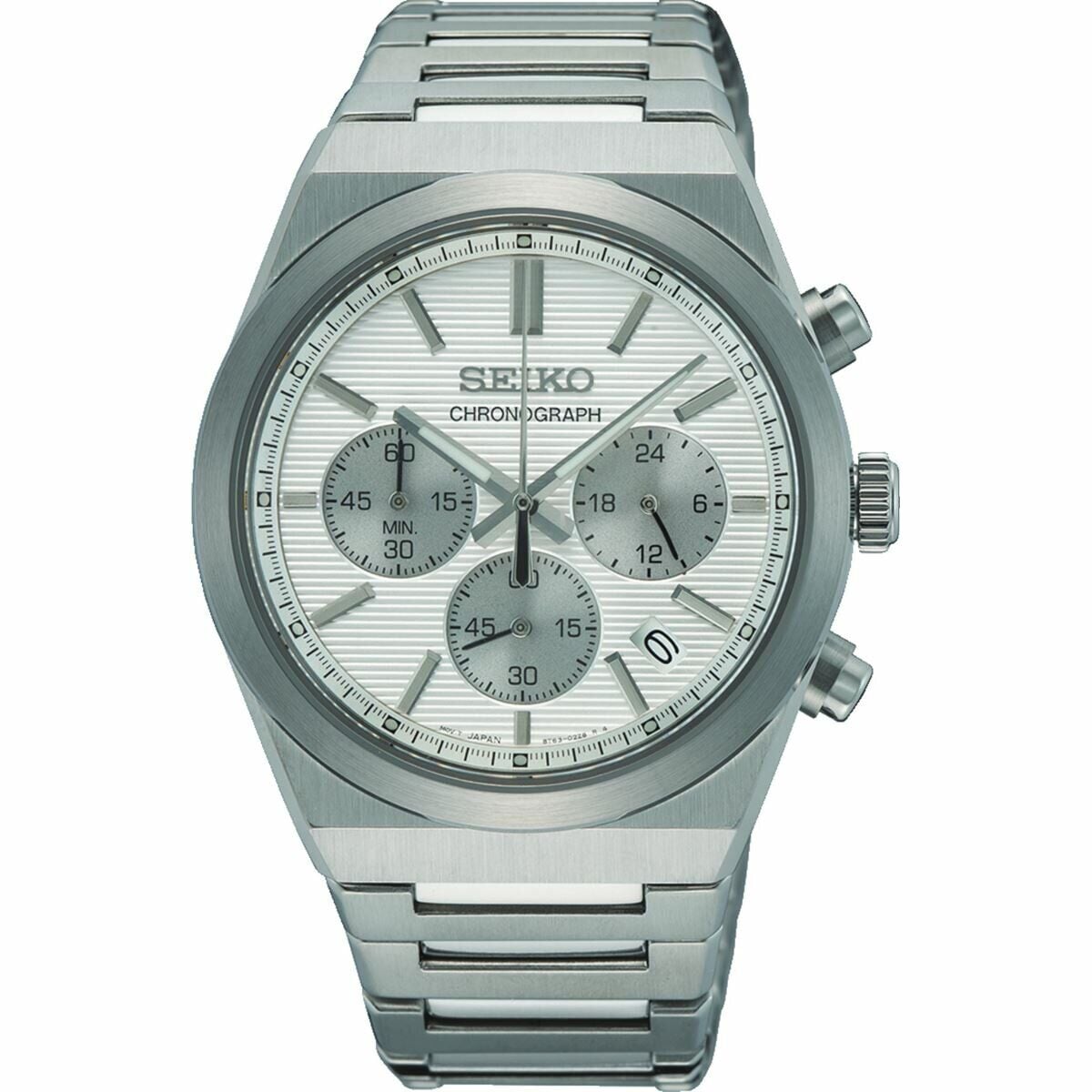 Seiko SSB451P1 Quartz Çelik Gri 10 ATM 40 mm Erkek Kol Saati