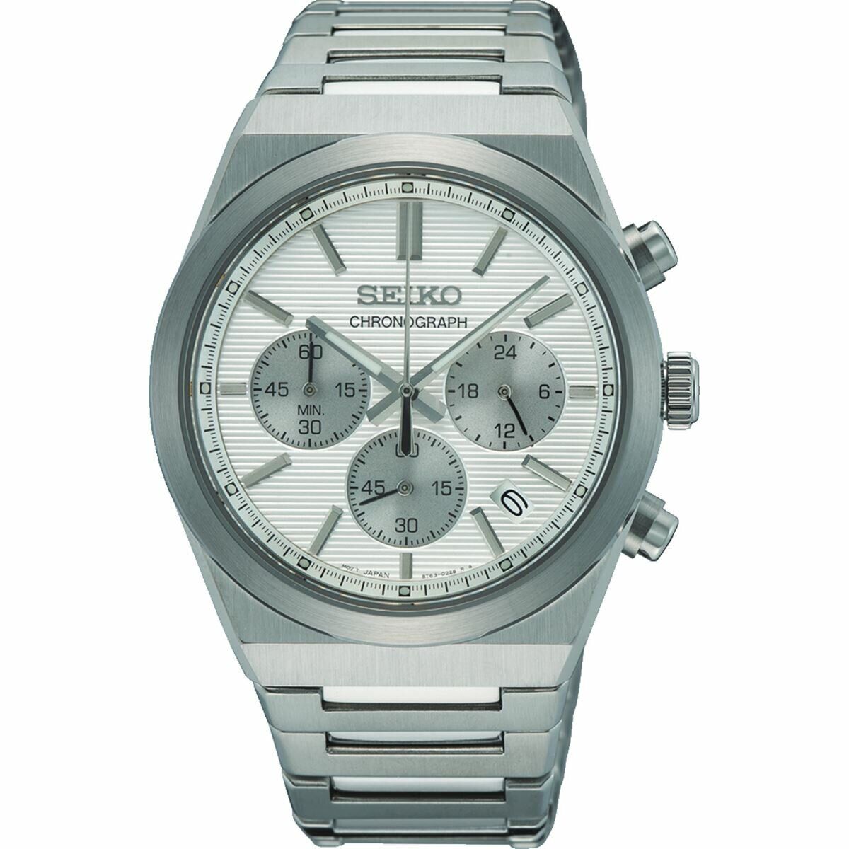 Seiko SSB451P1 Quartz Çelik Gri 10 ATM 40 mm Erkek Kol Saati