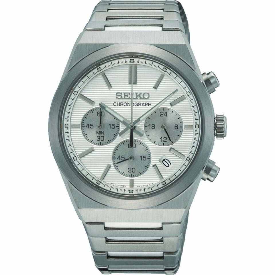 Seiko SSB451P1 Quartz Çelik Gri 10 ATM 40 mm Erkek Kol Saati