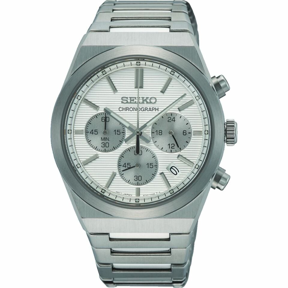 Seiko SSB451P1 Quartz Çelik Gri 10 ATM 40 mm Erkek Kol Saati