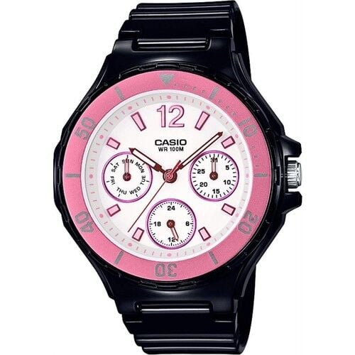 Casio LRW-250H-1A3VDF Quartz Silikon Siyah 10 ATM 39 mm Kadın Kol Saati