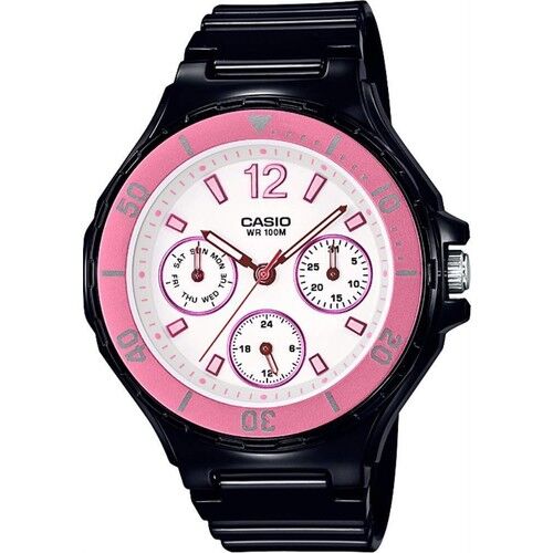 Casio LRW-250H-1A3VDF Quartz Silikon Siyah 10 ATM 39 mm Kadın Kol Saati