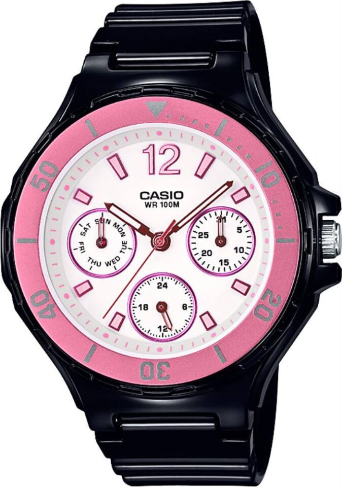Casio LRW-250H-1A3VDF Quartz Silikon Siyah 10 ATM 39 mm Kadın Kol Saati