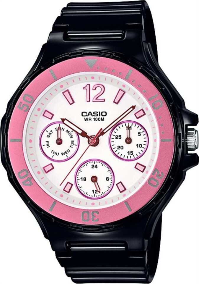 Casio LRW-250H-1A3VDF Quartz Silikon Siyah 10 ATM 39 mm Kadın Kol Saati
